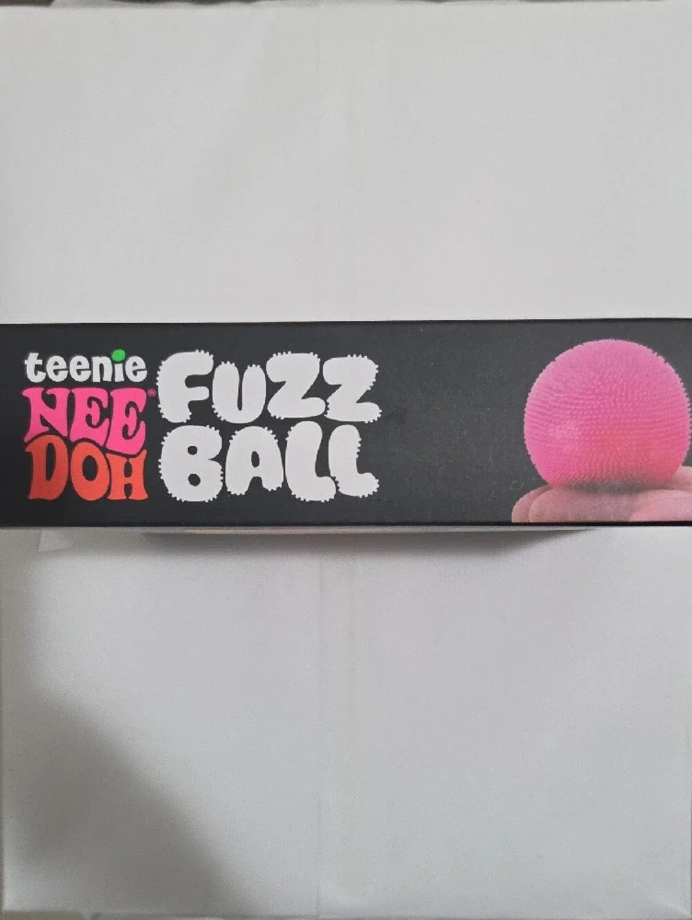 Needoh Teenie Fuzz Ball 4-Pack - Green, Pink, Purple, Orange-Authentic